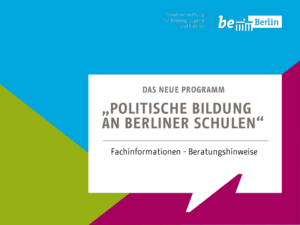 Programm Politische Bildung an Berliner Schulen